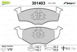 VALEO set placute frana, frana disc VALEO 301403 (301403)