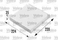 VALEO Filtru, aer habitaclu VALEO 698657 (698657)