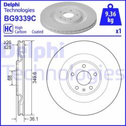 DELPHI Disc frana DELPHI BG9339C (BG9339C)