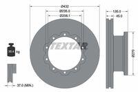 TEXTAR Disc frana TEXTAR 93087000 (93087000)