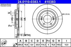 ATE Disc frana ATE 24011003831 (24011003831)