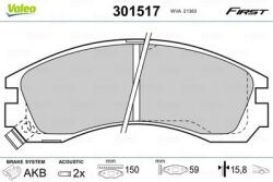 VALEO set placute frana, frana disc VALEO 301517 (301517)