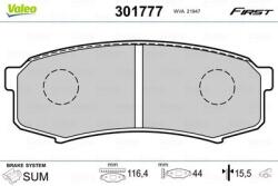 VALEO set placute frana, frana disc VALEO 301777 (301777)