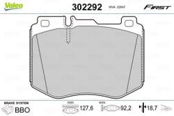 VALEO set placute frana, frana disc VALEO 302292 (302292)