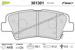 VALEO set placute frana, frana disc VALEO 301301 (301301)