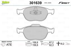 VALEO set placute frana, frana disc VALEO 301639 (301639)