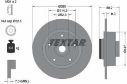 TEXTAR Disc frana TEXTAR 92195903 (92195903)