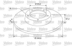 VALEO Disc frana VALEO 675405 (675405)