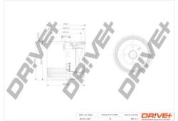 Dr! ve+ Filtru ulei Dr! ve+ DP1110110015 (DP1110110015)