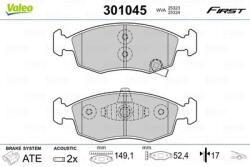 VALEO set placute frana, frana disc VALEO 301045 (301045)