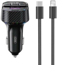 XO BCC17 FM transmitter 30W autós töltő (Fekete) - firstphone - 7 499 Ft