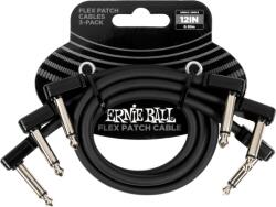 Ernie Ball Flex 3 Pack 30, 48 cm Ъглов - Ъглов Пач кабел (P378838)