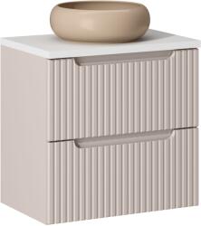 Comad Készlet szekrény Comad Nova Cashmere NOVA CASHMERE 82-60-2S, mosdótál Comad Wiki UN-WIKI-MC, NOVA WHITE 89-60 (SETNOCBWHITE60CMSUNWIKIC)