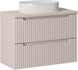 Comad Készlet szekrény Comad Nova Cashmere NOVA CASHMERE 82-80-2S, mosdótál Comad Beyond 5 BEYOND 5 WHITE ( E-6564 ), NOVA CASHMERE 89-80