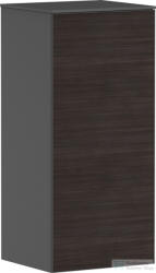 Hansgrohe Xevolos E 89x40x36 cm-es szekrény balos ajtóval, matt palaszürke/sötét tölgy 54214730 (54214730)