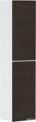 Hansgrohe Xevolos E 176x40x36 cm-es 2 ajtós, jobbos fali szekrény, matt fehér/sötét tölgy 54221730 (54221730)