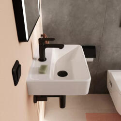 Hansgrohe Xanuia Q kerámia kézmosó 45x34 cm csapfurattal és túlfolyó nélkül SmartClean, fehér 61141450 (61141450)