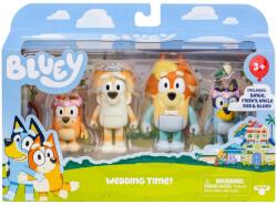 Bluey Set 4 figurine, Bluey, Wedding time Figurina