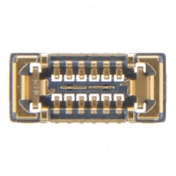 Samsung S908 Galaxy S22 Ultra 5G antenna flex kábel, átvezető fólia FPC csatlakozó 12pin (gyári)