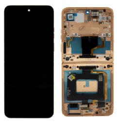 Motorola RAZR 50 Ultra Előlap Keret+LCD Kijelző+Érintőpanel, Barack, Peach Fuzz (5D68C24597) Service Pack