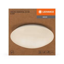 OSRAM Plafoniera Ledvance Essential, excl. 2xE27, Ø35cm / ↕ 12cm, IP20 , metal/PMMA, Alb (000004099854094583)