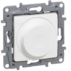 Legrand 764588 Niloé forgatógombos fényerőszabályzó 5-300W (izzó, halogén), 2 vezetékes, fehér (764588)
