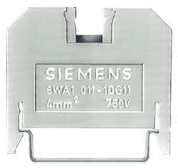 Siemens 8WA1011-1DG11 sorkapocs, 4mm2, bézs - Készlet erejéig! ! ! (8WA10111DG11)