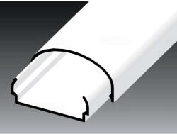 KOPOS MCSN 40x19 (szél/mag), ívelt minicsatorna fehér, LE 40 HD Kopos (24 fm/köteg) (LE 40_HD) - daniella