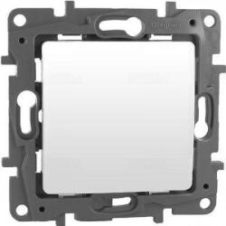 Legrand 664518 Niloé 102 kétpólusú kapcsoló fényjelzős, körömmel, fehér (664518)