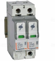Legrand 412221 Túlfeszültség-levezető T2 20KA 2P (412221) - daniella