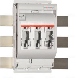 Mersen Szakaszoló biztosíték vízszintes 00-160A, 60 mm sínrendszerre, 3 pólusú, M8 csatlakozás Multibloc Z1022993A, 3.084. 000 (Z1022993A)