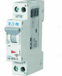 Eaton Kismegszakító 1P+N C 16A 6kA PLN6-C16/1N 263282 Eaton (263282)