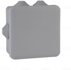 Schneider Electric IMT35091 Kötődoboz, szögletes 100x100x50, szürke IP55 Schneider - Készlet erejéig! ! ! (35091)