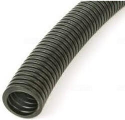 Univolt FXPS 25 gégecső, műanyag páncélcső, fekete UV-álló 023574 Univolt (023574) - daniella