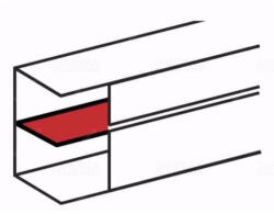 Legrand 010472 DLP válaszfal 50mm magas, fedéltartóval (010472)