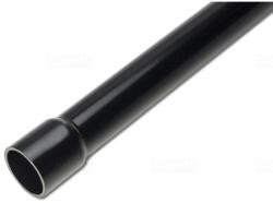 Univolt Mü. I. cső UPRMS 40 tokos végű fekete UV-álló 1250N (3m) 100359 Univolt (100359)