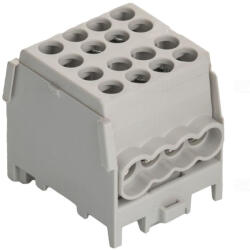Pollmann Electrotech Fővezeték sorkapocs 2x 25/6x16mm2 szürke HLAK 25-1/6 M2, 2080173 Pollmann (2080173)