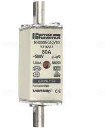 Mersen NH-000 80A Mersen gL/gG 370680 (Y216543H)
