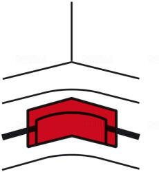 Legrand 010780 DLP belső könyök, LCS kiegészítő (010780)