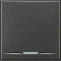 Legrand BTICINO Axolute egyp. kapcs. 2 mod, fekete HS4051/2 (HS4051/2)