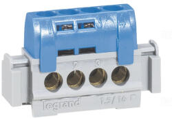 Legrand 004840 Lexic elosztókapocs IP2 4 nulla csatlakozás, kék (004840)
