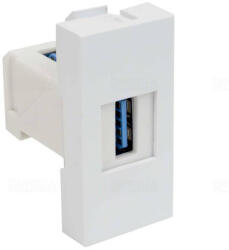 KOPOS Quadro moduláris USB aljzat (1 modulhely), QD 45X22.5-USB HB Kopos (QD 45X22.5-USB_HB)