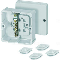 Hensel DP 9026 csatlakozó doboz potenciálkiegyenlítéshez IP54 szürke, 88x88x49mm 6000039 (DP 9026) - daniella