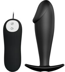 SESSO Vibrator anal Remoted Black Vibrator
