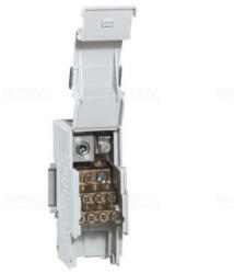Legrand Leg. 004873 Elosztóblokk 250A 1P. 4db 6mm - furat 6db 8, 5 - furat1 (004873)