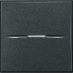 Legrand BTICINO Axolute 1P kapcsoló 2M antracit HS4001M2N (HS4001M2N)