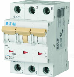 Eaton Kismegszakító 3D 13A 10kA PL7-D13/3 263420 Eaton (263420)