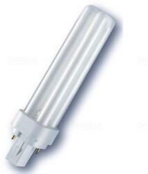 OSRAM Osram 4050300012056 Dulux D Kompakt fénycső PL-C 2P 18W 4000K G24-D2 Ra80 hideg fehér - Készlet erejéig! ! ! (4050300012056)
