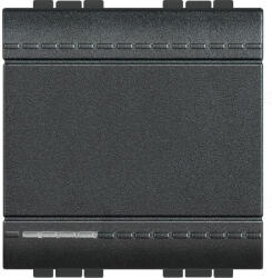 Legrand BTICINO LivingL. 1P. kapcs 2 mod. 16A, antracit. L4001M2A (L4001M2A)