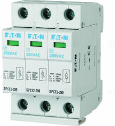 Eaton SPCT2-460-3+NPE komplett túlfeszültség levezető, C, 3p+N, Uc=460V AC 167626 Eaton (167626)